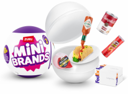 ZURU 5 Surprise Mini Brands Global Brands Series 3 figurky 1 ks.