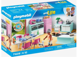 Playmobil 71608 My Life Küche mit Essplatz