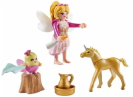Playmobil Princezna Magie 71844 Zlaté hříbě s figurkou víly