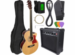 V-TONE EAG SET NT - sada (elektroakustická kytara 4/4, natural + zesilovač)