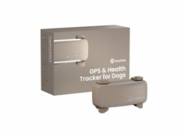 Tractive DOG 6 – GPS lokátor pro psy a monitor zdraví, hnědý