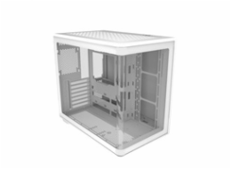 Cooler Master case Elite 600, ATX, Průhledná bočnice, 4x 120mm Fan, Bílá