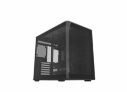 Cooler Master case Elite 600, ATX, Průhledná bočnice, 4x 120mm Fan, Černá