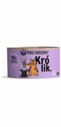 PAKA ZWIERZAKA Rabbit - mokré krmivo pro kočky - 200g