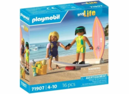 Playmobil Sada figurek My Life 71907 Surfařská škola