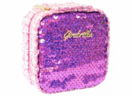 Nice Mini kufřík na make-up tmavě růžový