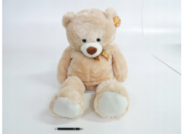 Madej Plyšový medvídek s mašlí 100 cm béžový