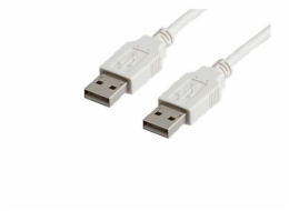 Kabel Value USB 2.0 A(M) - A(M) - propojovací 3m, bílý