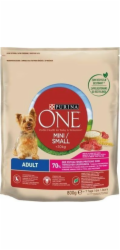 PURINA One Mini Adult Beef Rice - Suché krmivo pro psy - 800 g