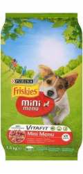 FRISKIES Mini Menu Hovězí maso se zeleninou - suché krmivo pro psy - 1,5 kg