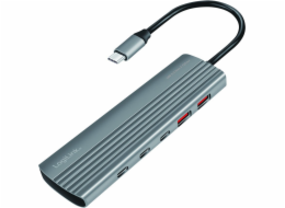 LogiLink USB 3.2 hub 2xUSB-A, 8x USB-C, PD, 100W