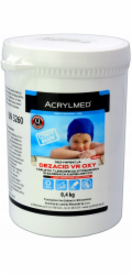 Acrylmed DEZACID VR OXY Tablety pro kyslíkovou dezinfekci vody 20 g 0,4 kg