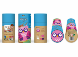 MG DYSTRYBUCJA Sada na šití klíčenek - Sova