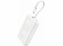 Anker ZOLO Powerbanka 10000mAh 30W s vestavěným kabelem USB-C, bílá