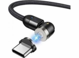 Kabel Maclean USB-A - USB-C 2 m černý (MCE475)