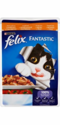 Felix Fanstastic kuřecí rajče - mokré krmivo pro kočky - 85 g