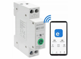Qoltec&nbsp;Relé&nbsp;na&nbsp;DIN&nbsp;lištu&nbsp;63A&nbsp;s&nbsp;elektroměrem&nbsp;|&nbsp;eWeLink&nbsp;od&nbsp;Sonoffa&nbsp;|&nbsp;Wi-Fi&nbsp;|&nbsp;LED&nbsp;dioda