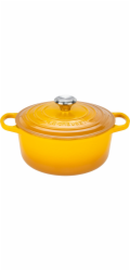 Le Creuset Signature Bräter rund 24 cm nectar