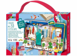MG DYSTRYBUCJA Puzzle Vytvořte 3D městskou krajinu - New York