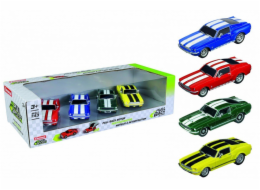 Carrera Vozidla Pull & Speed Ford Mustang 67 4-balení