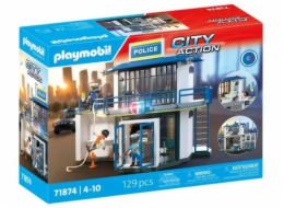 Playmobil Akční hrdinové 71874 Policejní stanice s výslechovou místností