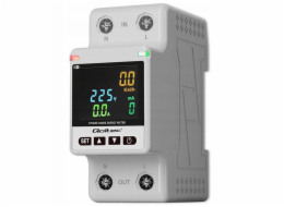 Jednofázový elektronický elektroměr | měřič spotřeby energie | DIN35 | dálkové ovládání | historie měření | WiFi | TUYA | Chytrý život