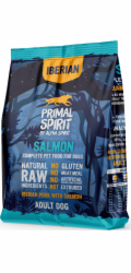 PRIMAL SPIRIT Iberian 70% Losos – poloměkké krmivo pro psy – 1 kg