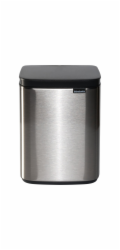 Brabantia BO Trash Bin 4 Liter Matte Steel