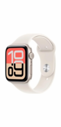 Apple Watch SE 3 GPS + Cellular 40mm Starlight Aluminium Case with Starlight Sport Band - S/M