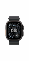 Apple Watch Ultra 3 GPS + Cellular 49mm Black Titanium Case with Black Ocean Band