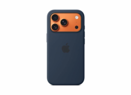 iPhone 17 Pro Silicone Case with MS – Midnight
