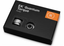 EKWB EK-Quantum Torque 6-balení HDC 14 - saténově titanové (stříbrné, balení po 6 ks)