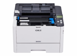 OKI B433dn A4, čb, 1200x1200, 40 ppm, USB 2.0, LAN, PCL 6, duplex