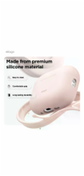 ELAGO Airpods Pro 3 Silicone Hang Case - Black
