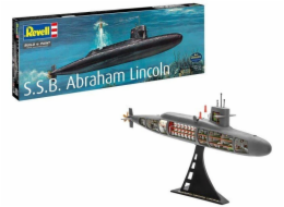 Revell Plastikový model lodi SSB Abraham Lincoln W/IN 1/253