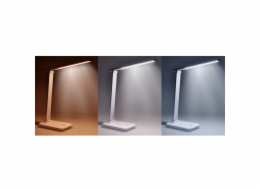 Solight LED solárne svetlo so senzorom, 11W, 1200lm, 3CCT, Li-Ion, čierna