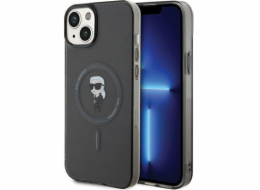 Karl Lagerfeld Karl Lagerfeld KLHMP15MHFCKNOK pevný kryt IML Ikonik MagSafe pro iPhone 15 Plus 6.7 černá/černá