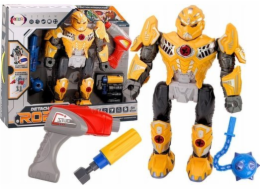 LeanToys šroubovák robotická zbraň vrtačka šroubovák světla zní žlutě