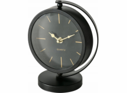 Boltze&nbsp;Stolní&nbsp;hodiny&nbsp;Black&nbsp;BALIA,&nbsp;zlaté&nbsp;ručičky,&nbsp;20&nbsp;cm