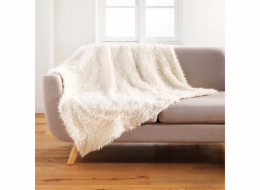Douceur d`Interieur Interiérový design Měkká deka z umělé kožešiny, MOUTON, 180 x 220 cm