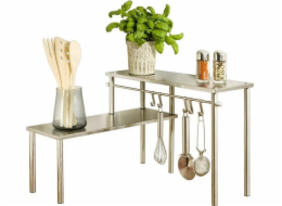 Maximex Rohová kuchyňská police 2 úrovně