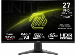 MSI MAG/276CXF/27"/VA/FHD/280Hz/0,5ms/Black/2R
