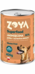 ZOYA Superfood Lamb - vlhké krmivo pro psy - 400g