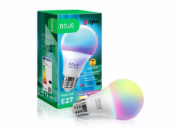 NOUS P3Z Zigbee, SMART Žiarovka, E27, 9W, 810 lm