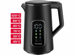 Concept RK-3385 Rychlovarná konvice 1,7 l 2200 W Černý
