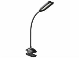 IMMAX LED stolní lampička CLIP/ 7,5W/ DC 12V/1A/ CCT/ IP20/ černá