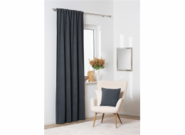 Noční závěs Domoletti MILA, antracit, 140 cm x 260 cm