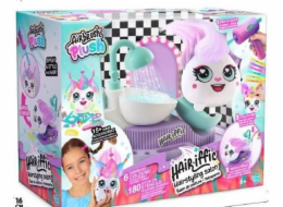 Canal Toys AIRBRUSH PLUSH COLOR A PLUSH BEAUTY SALON HAIRSTYLING