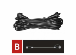 Prodlužovací kabel pro spojovací řetězy Profi černý
