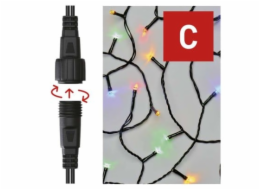 Standard&nbsp;LED&nbsp;spojovací&nbsp;vánoční&nbsp;řetěz,&nbsp;5&nbsp;m,&nbsp;venkovní&nbsp;i&nbsp;vnitřní,&nbsp;multicolor